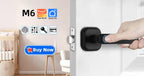 RAYKUBE M5 Smart Fingerprint Door Lock with Tuya App, Password, IC Card & Key Access
