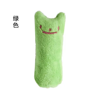 Interactive Catnip Plush Chew Toy – Funny Teeth Grinding & Bite Toy for Cats