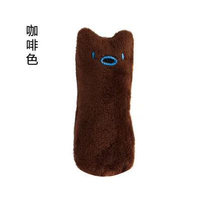 Interactive Catnip Plush Chew Toy – Funny Teeth Grinding & Bite Toy for Cats