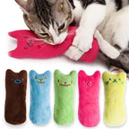 Interactive Catnip Plush Chew Toy – Funny Teeth Grinding & Bite Toy for Cats