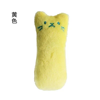 Interactive Catnip Plush Chew Toy – Funny Teeth Grinding & Bite Toy for Cats