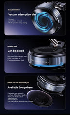 Foldable Magnetic Car Phone Mount – Strong Suction Dashboard & Windshield Holder for Smartphones