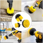 Electric Drill Brush Cleaning Kit