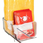 Clear Refrigerator Organizer Bin with Adjustable Dividers – Fridge Storage Container (5/10/15/20-Piece Set)