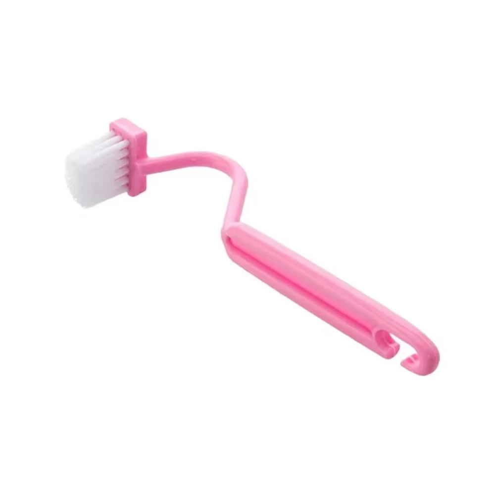 3-Piece Curved Toilet Cleaning Brush Set | Long Handle Deep Cleaning Bathroom Brush