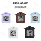 LCD Digital Thermometer & Hygrometer – Indoor Temperature & Humidity Monitor for Home