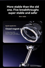 Foldable Magnetic Car Phone Mount – Strong Suction Dashboard & Windshield Holder for Smartphones