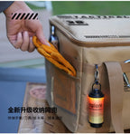 Portable Waterproof Camping Storage Box – Foldable Insulated Cookware & Picnic Bag