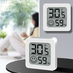 LCD Digital Thermometer & Hygrometer – Indoor Temperature & Humidity Monitor for Home