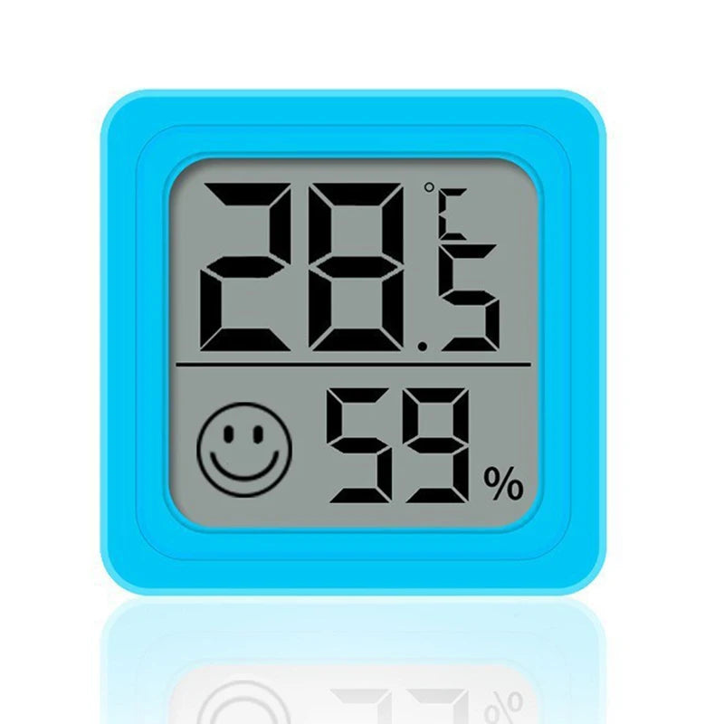 LCD Digital Thermometer & Hygrometer – Indoor Temperature & Humidity Monitor for Home