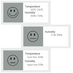 LCD Digital Thermometer & Hygrometer – Indoor Temperature & Humidity Monitor for Home