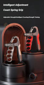 Adjustable Electronic Hand Grip Strengthener (5–100 kg) – Digital Grip Trainer for Hand & Forearm Strength