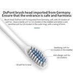 Electric Ultrasonic Toothbrush – USB Rechargeable | 6 Cleaning Modes | Waterproof | Couple Set