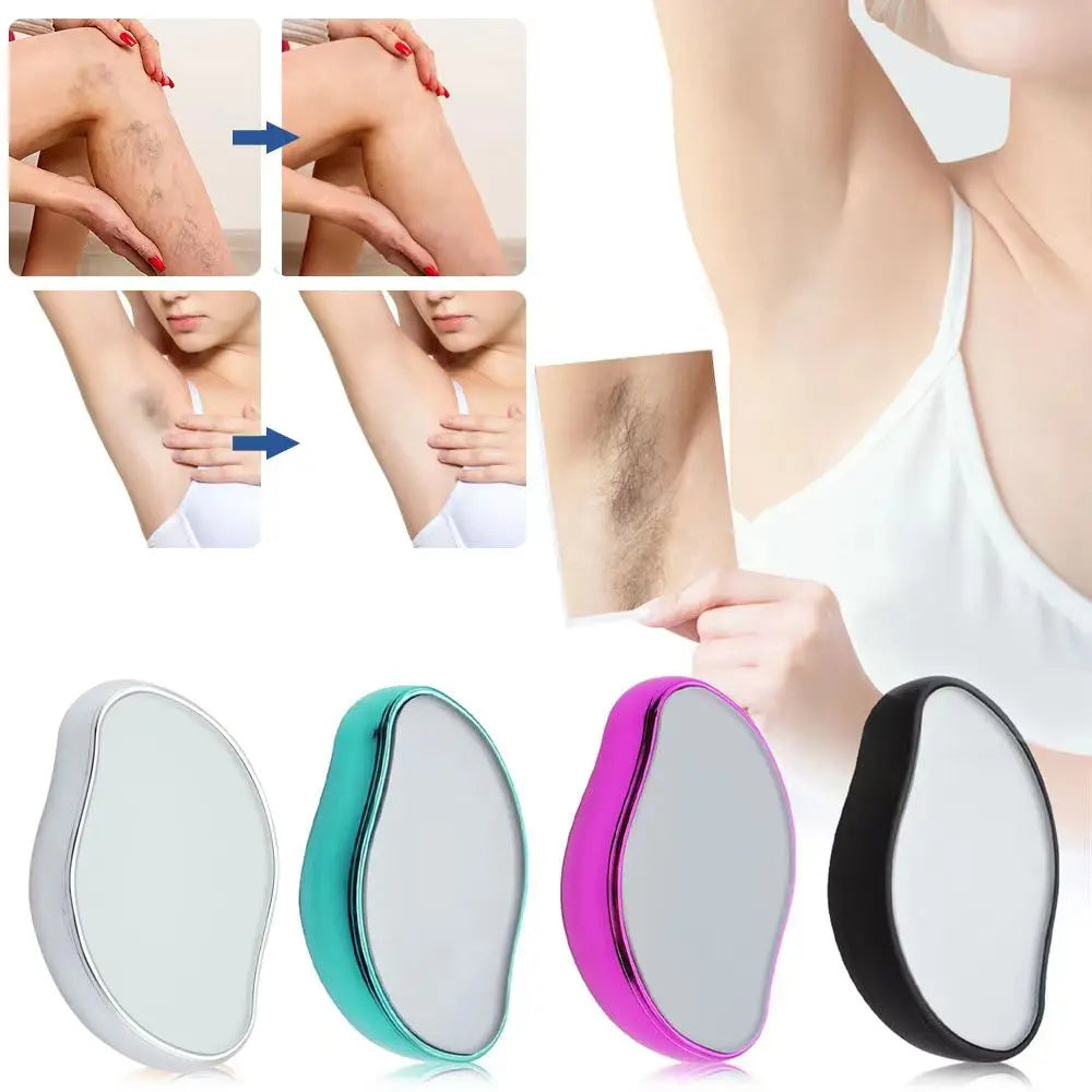Reusable Crystal Hair Remover | Gentle Hair Removal & Skin Exfoliating Tool