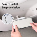 Car Trash Bin with Lid – Leakproof Hanging Storage Organizer for Auto Interior