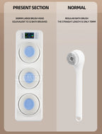 Electric Shower Brush Body Scrubber Exfoliating Massage