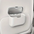 Car Trash Bin with Lid – Leakproof Hanging Storage Organizer for Auto Interior