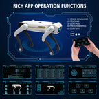AI Smart Robot Dog | Voice Control, App Remote Control, Programmable Singing & Dancing Toy