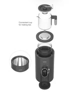 Premium 3.8L Turkish Electric Samovar Tea Maker | Stainless Steel Tea Kettle