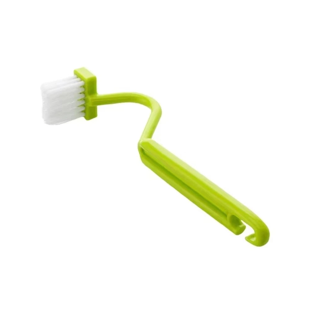 3-Piece Curved Toilet Cleaning Brush Set | Long Handle Deep Cleaning Bathroom Brush