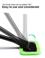 Car Window Cleaning Brush Kit – Microfiber Windshield & Interior Glass Cleaner