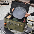 Portable Waterproof Camping Storage Box – Foldable Insulated Cookware & Picnic Bag