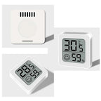 LCD Digital Thermometer & Hygrometer – Indoor Temperature & Humidity Monitor for Home