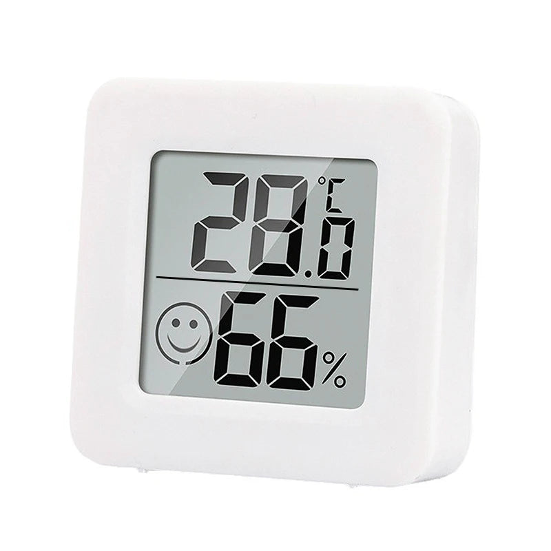 LCD Digital Thermometer & Hygrometer – Indoor Temperature & Humidity Monitor for Home