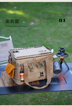 Portable Waterproof Camping Storage Box – Foldable Insulated Cookware & Picnic Bag