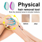Reusable Crystal Hair Remover | Gentle Hair Removal & Skin Exfoliating Tool