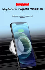 Foldable Magnetic Car Phone Mount – Strong Suction Dashboard & Windshield Holder for Smartphones