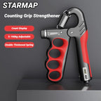 Adjustable Electronic Hand Grip Strengthener (5–100 kg) – Digital Grip Trainer for Hand & Forearm Strength