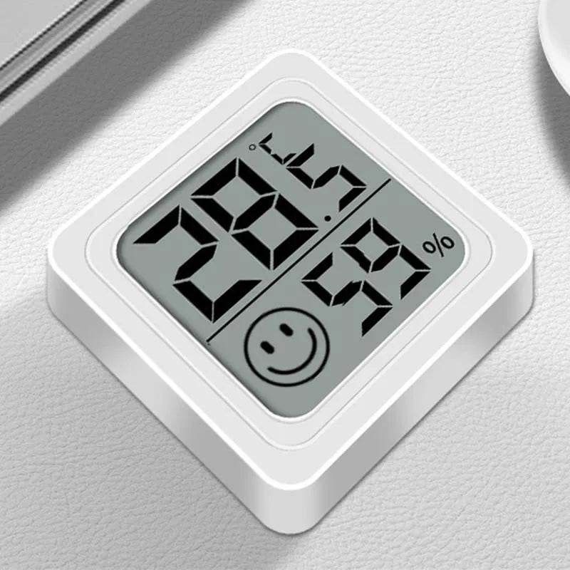 LCD Digital Thermometer & Hygrometer – Indoor Temperature & Humidity Monitor for Home