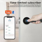 RAYKUBE M5 Smart Fingerprint Door Lock with Tuya App, Password, IC Card & Key Access