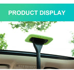 Car Window Cleaning Brush Kit – Microfiber Windshield & Interior Glass Cleaner