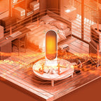 Mini Portable Winter Space Heater 500 w with thermostat