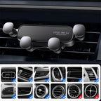Car Phone Holder – 360° Gravity One-Hand Air Vent Mount for iPhone, Samsung & Android