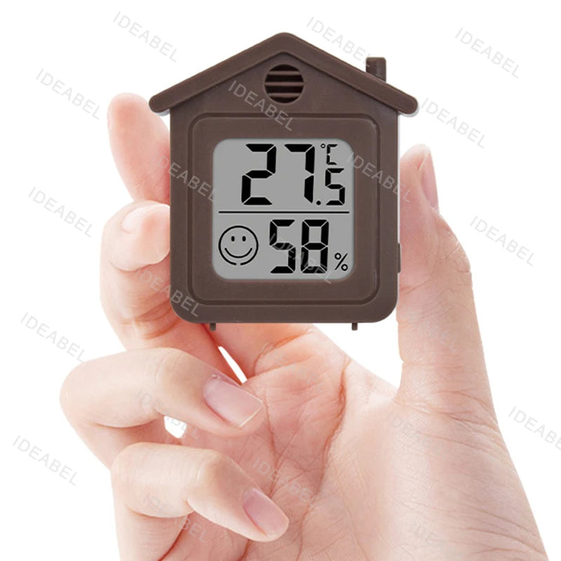 LCD Digital Thermometer & Hygrometer – Indoor Temperature & Humidity Monitor for Home