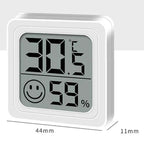 LCD Digital Thermometer & Hygrometer – Indoor Temperature & Humidity Monitor for Home