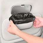Car Trash Bin with Lid – Leakproof Hanging Storage Organizer for Auto Interior