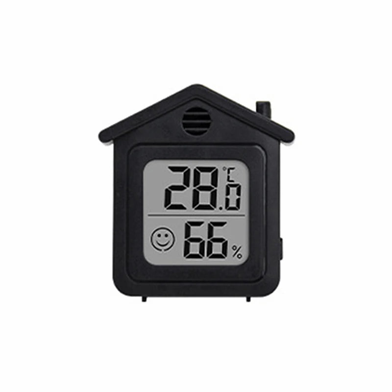 LCD Digital Thermometer & Hygrometer – Indoor Temperature & Humidity Monitor for Home