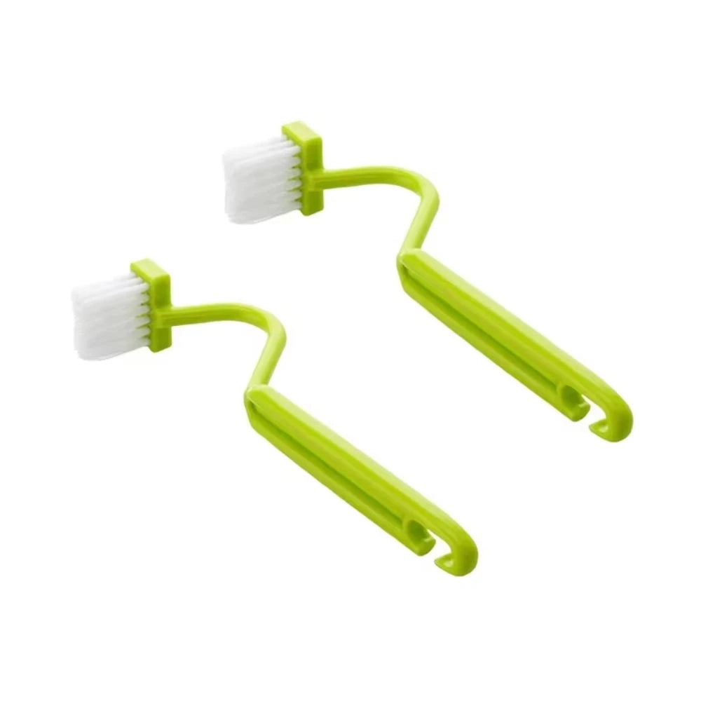3-Piece Curved Toilet Cleaning Brush Set | Long Handle Deep Cleaning Bathroom Brush