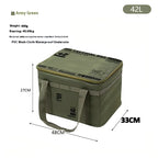 Portable Waterproof Camping Storage Box – Foldable Insulated Cookware & Picnic Bag