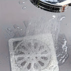 Self-Adhesive Drain Hair Catcher | Anti-Clog Floor Drain Filter Mesh