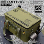 Portable Waterproof Camping Storage Box – Foldable Insulated Cookware & Picnic Bag