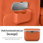 Car Trash Bin with Lid – Leakproof Hanging Storage Organizer for Auto Interior