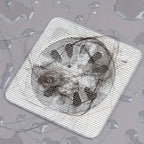 Self-Adhesive Drain Hair Catcher | Anti-Clog Floor Drain Filter Mesh