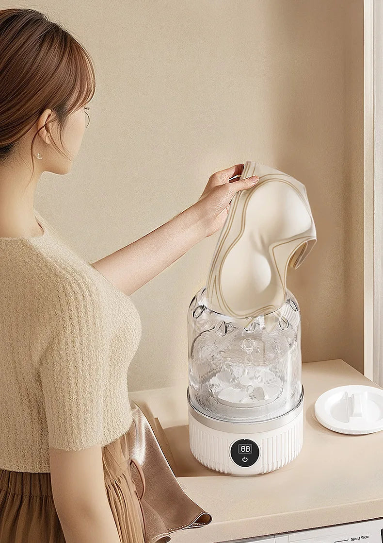 Mini Washing Machine Portable for Delicates & Baby Clothes