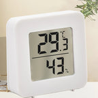 LCD Digital Thermometer & Hygrometer – Indoor Temperature & Humidity Monitor for Home