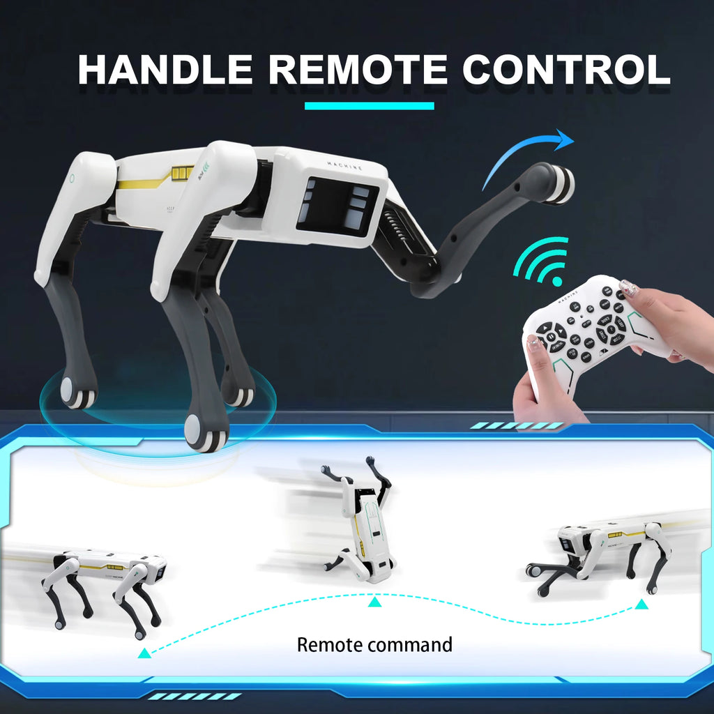 AI Smart Robot Dog | Voice Control, App Remote Control, Programmable Singing & Dancing Toy